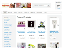 Tablet Screenshot of easygift.com.au